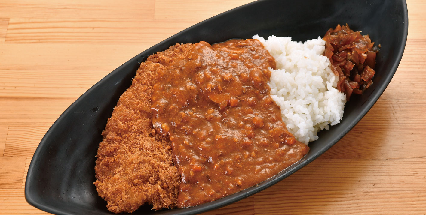 会津トマトカレー - トマトベースのカレーライス