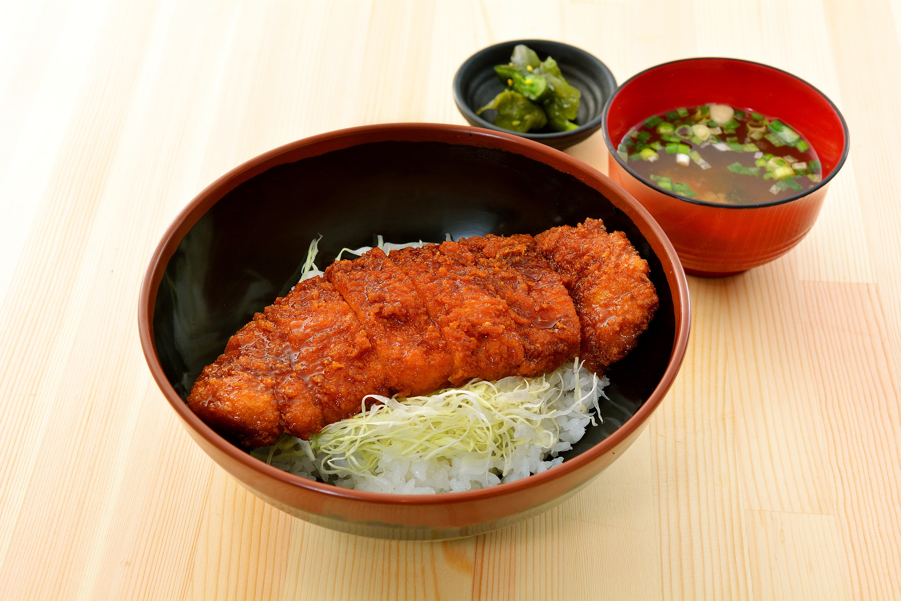 ソースカツ丼セット